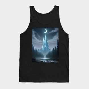 Wizards tower at night Tank Top